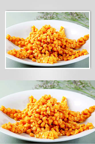 香甜玉米烙餐饮食品图片