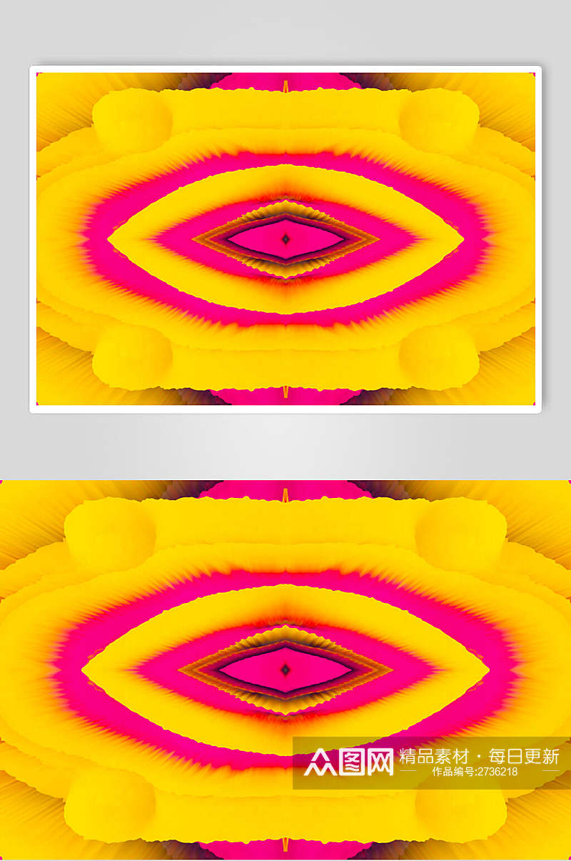黄色放射性几何形状背景贴图图片素材