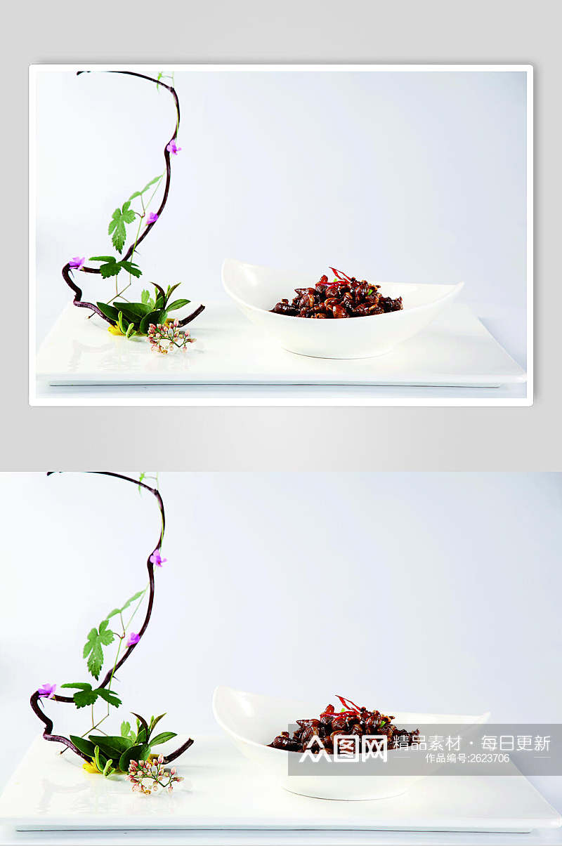 辣炒海瓜子餐饮食品图片素材
