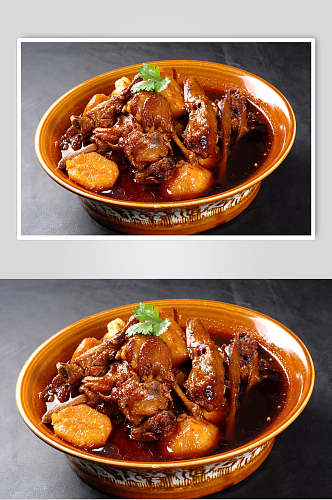 特色巴山红江鸭食品高清图片