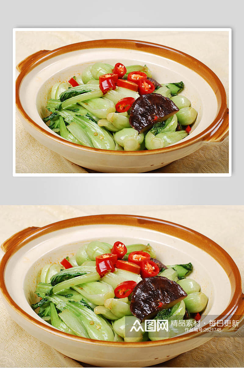 土钵小青菜餐饮食品图片素材