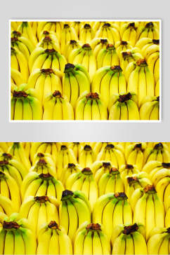 清新精品食品香蕉图片
