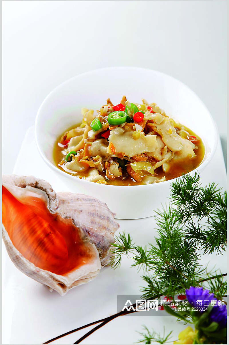 酸汤捞海螺餐饮食品图片素材