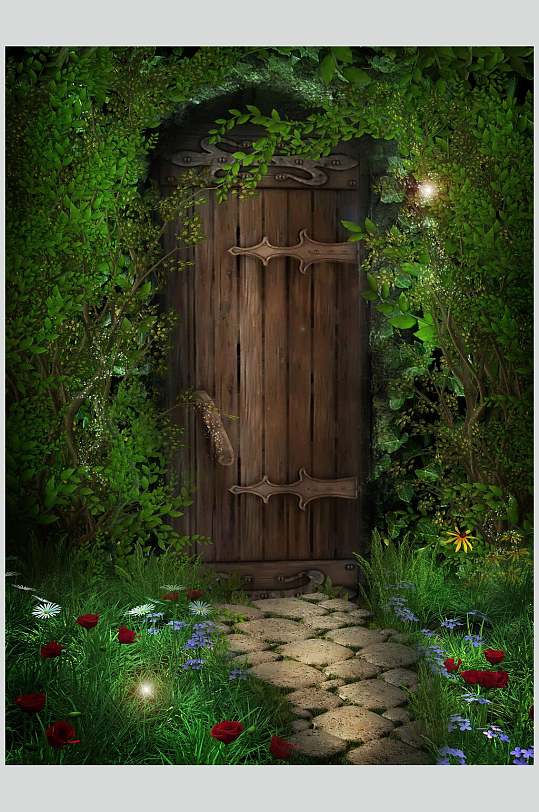 梦幻仙境迷幻森林图片