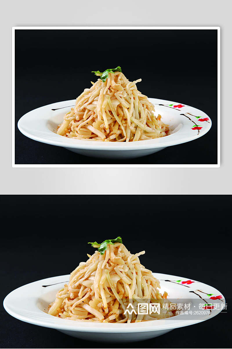 鲜香美味金竹脆笋食物摄影图片素材