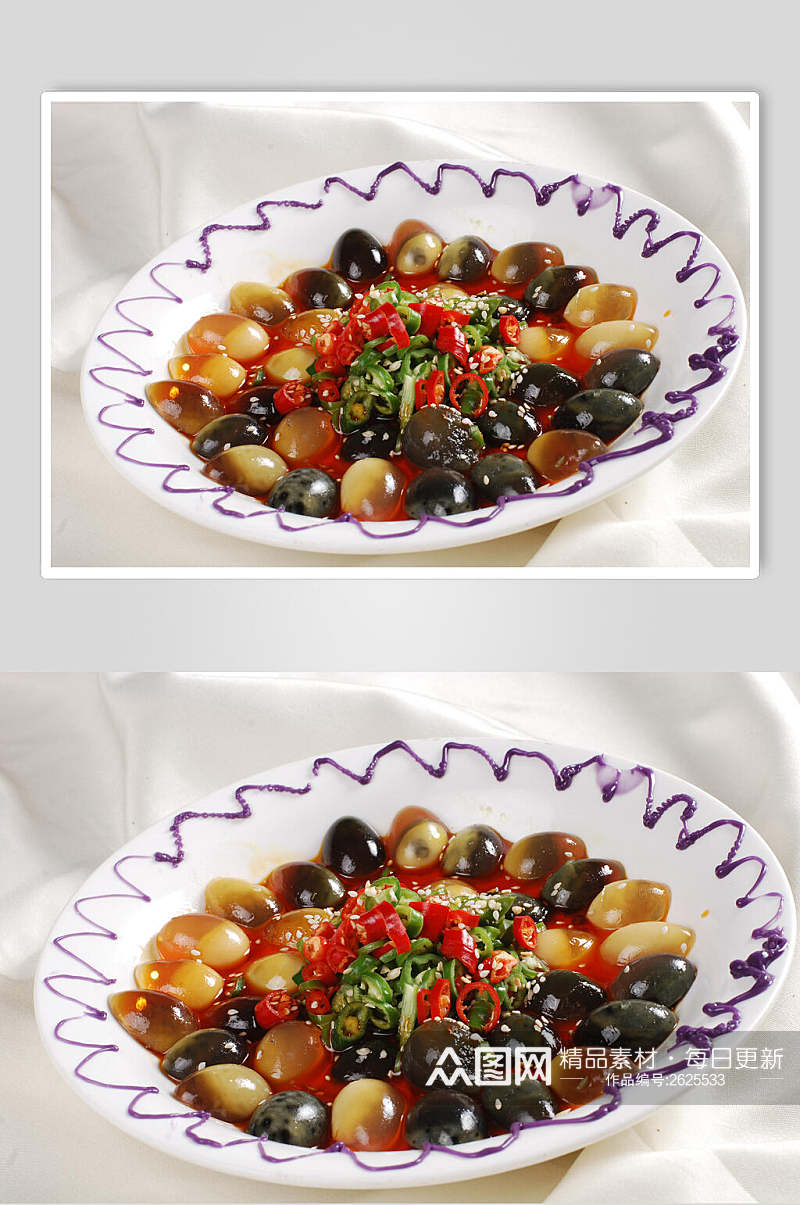 泰椒小皮蛋餐饮食品图片素材