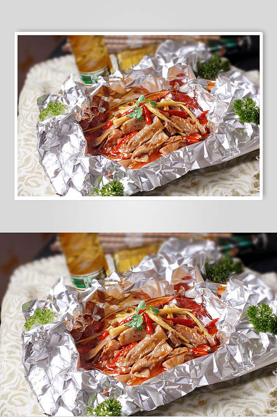 鲜椒霸王鸭食品高清图片