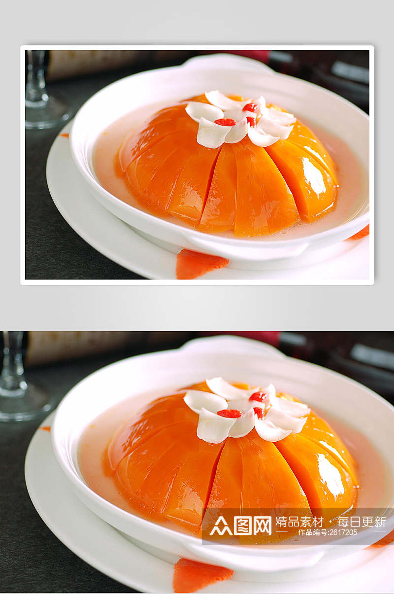 热百合老南瓜食物高清图片素材