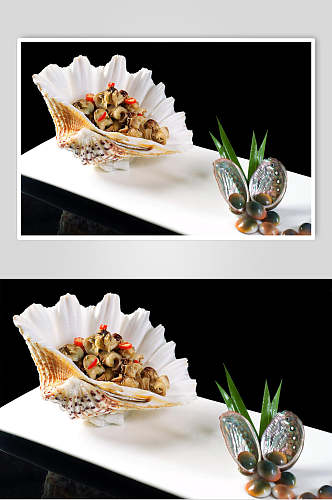 米椒眼镜螺餐饮食品图片