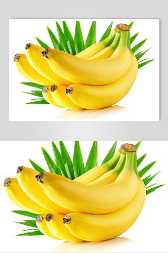 清新金黄美味香蕉图片