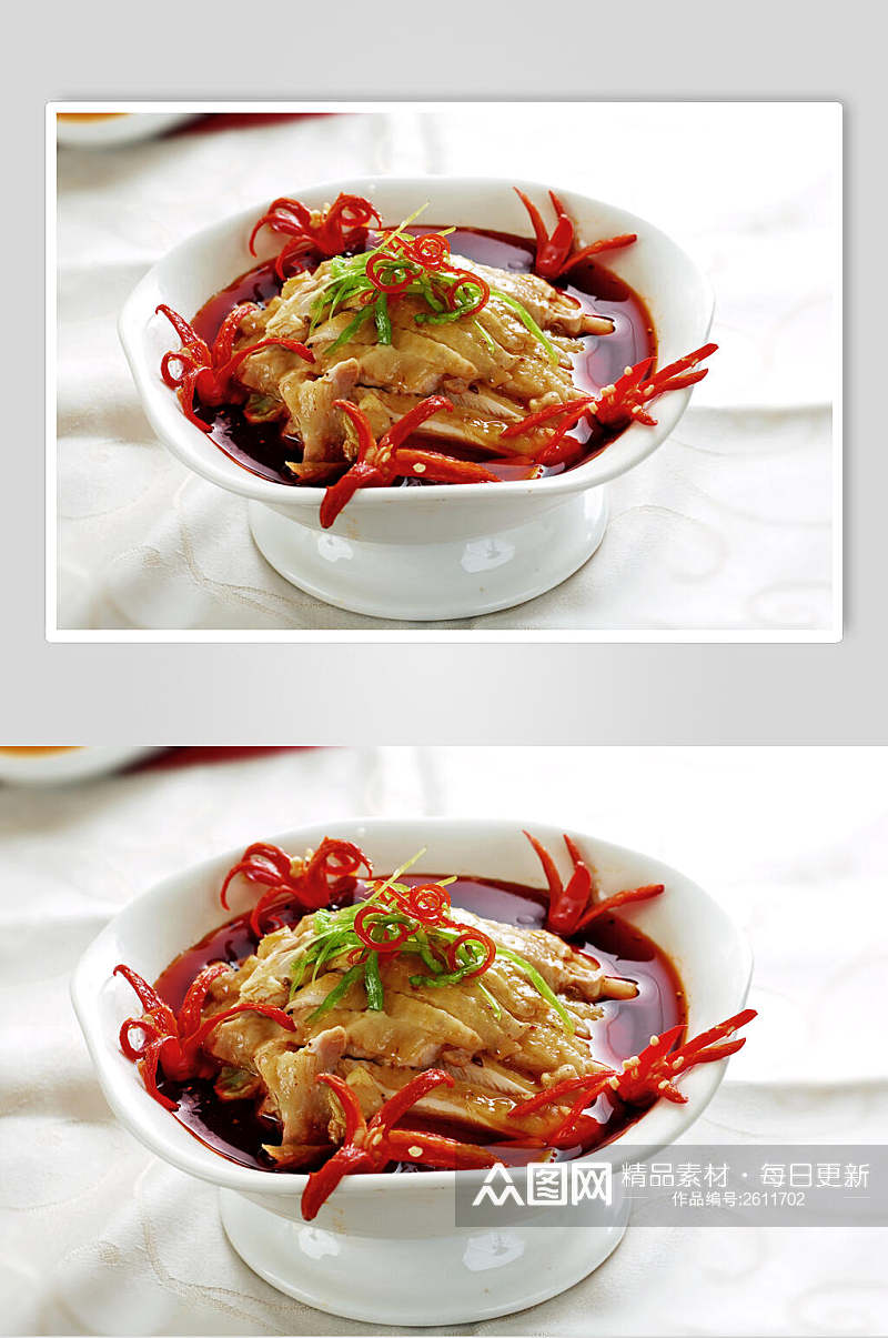 麻辣土鸡食品高清图片素材