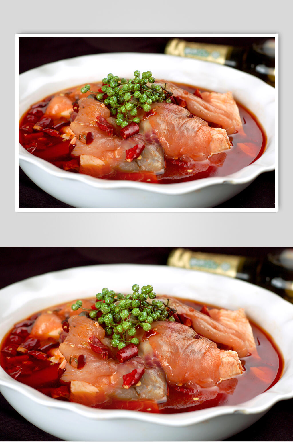 私房菜豆花鲢鱼高清图片素材
