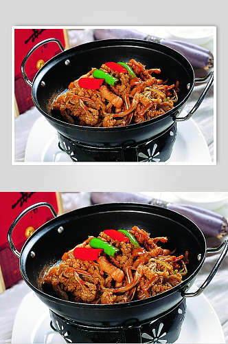 新鲜干锅菜花食物图片