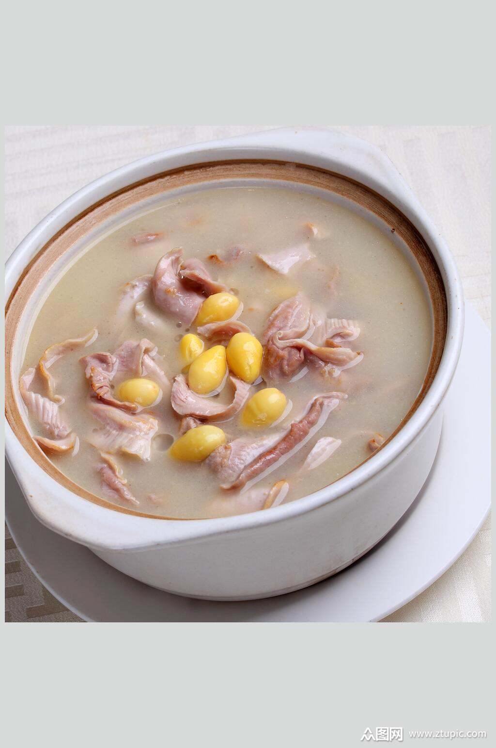 白果煲猪肚餐饮食品图片