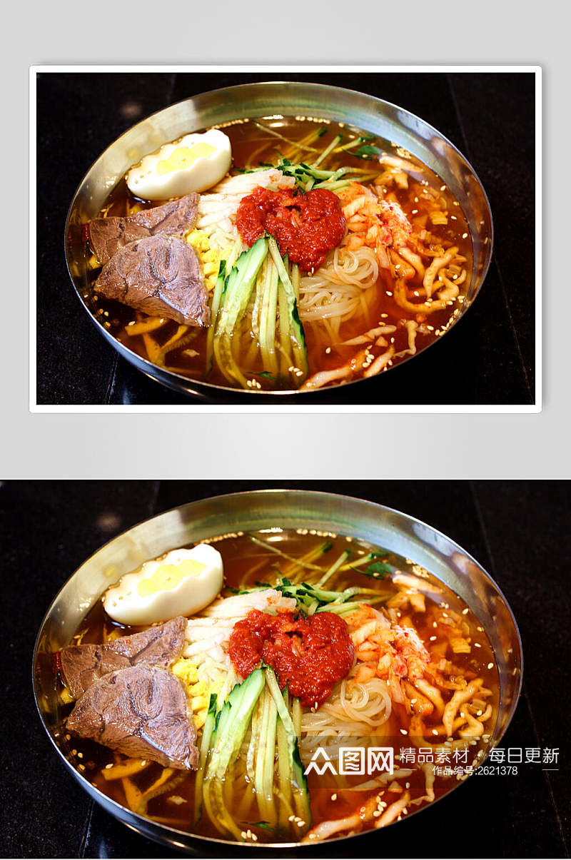 香辣美味食品朝鲜冷面美食图片素材