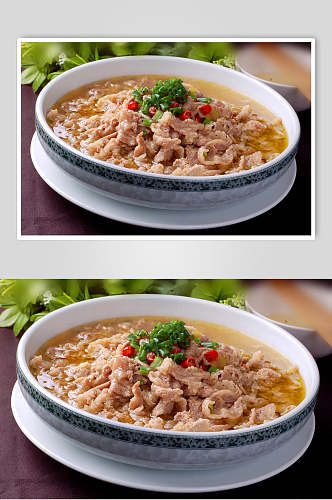 泰式香茅肥牛食物高清图片