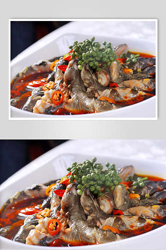 鲜椒仔鲢餐饮食品图片