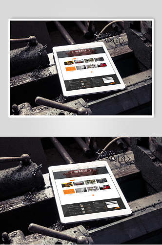 炫酷大气平板电脑显示器样机