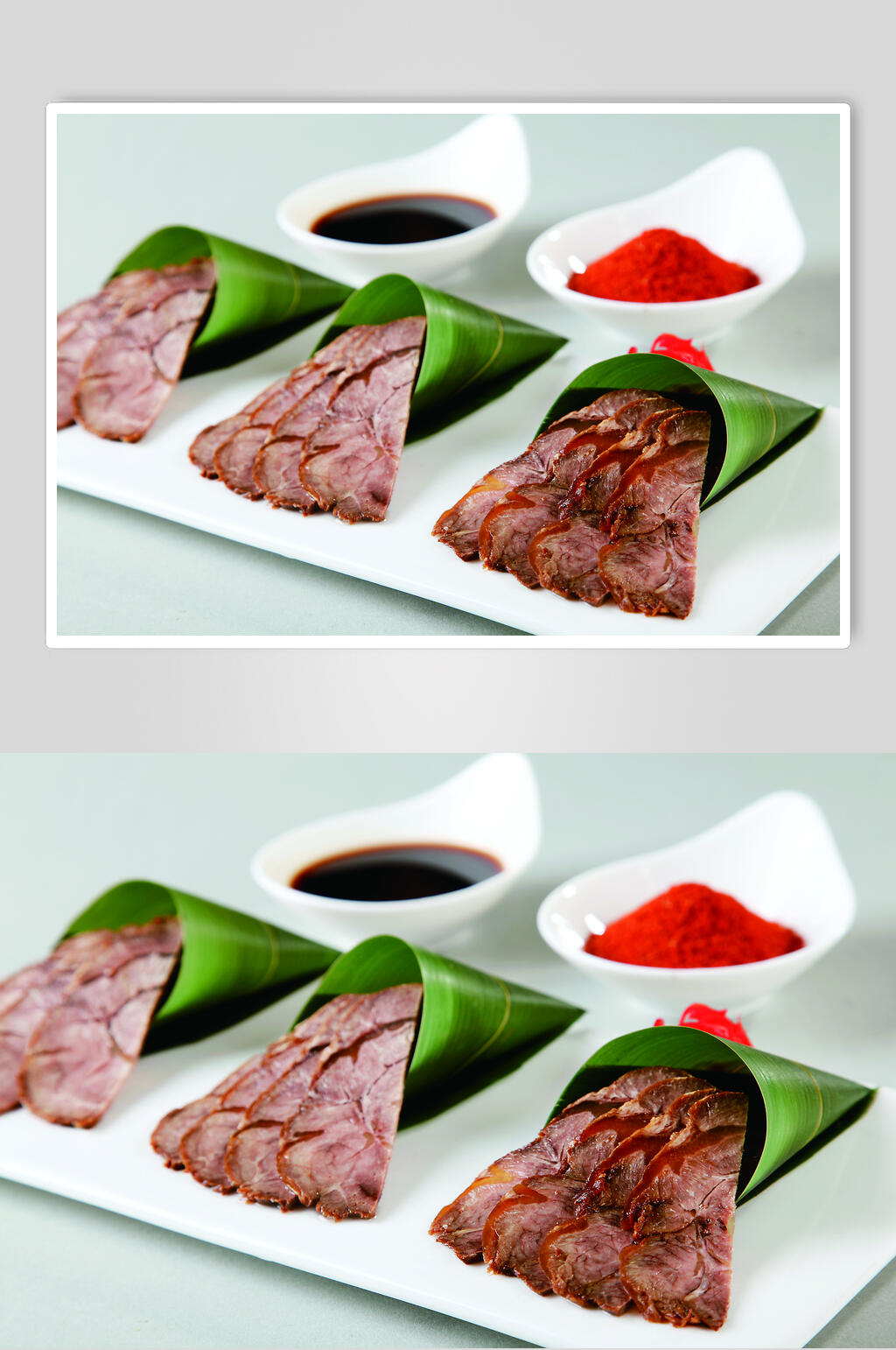 私房拌牛肉食物高清图片素材