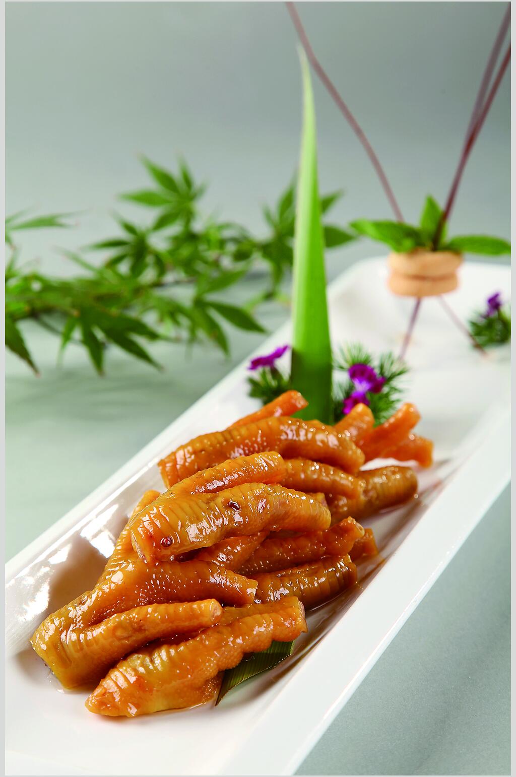 盐锔凤爪餐饮食品图片素材