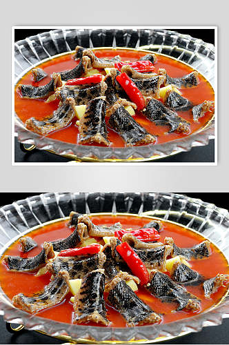 红烧口味蛇食物摄影图片