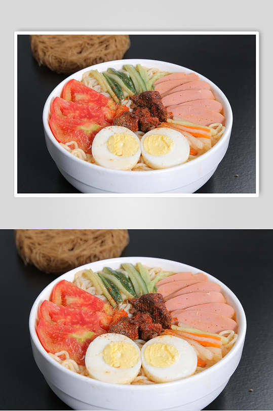 健康美味朝鲜冷面美食图片