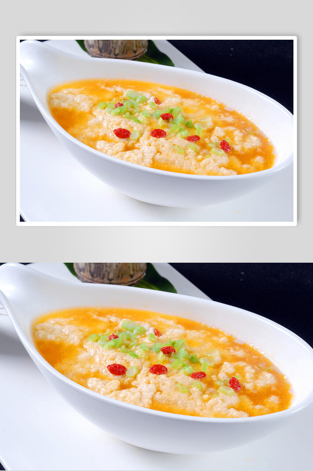 翅汤鸡豆花食品摄影图片素材
