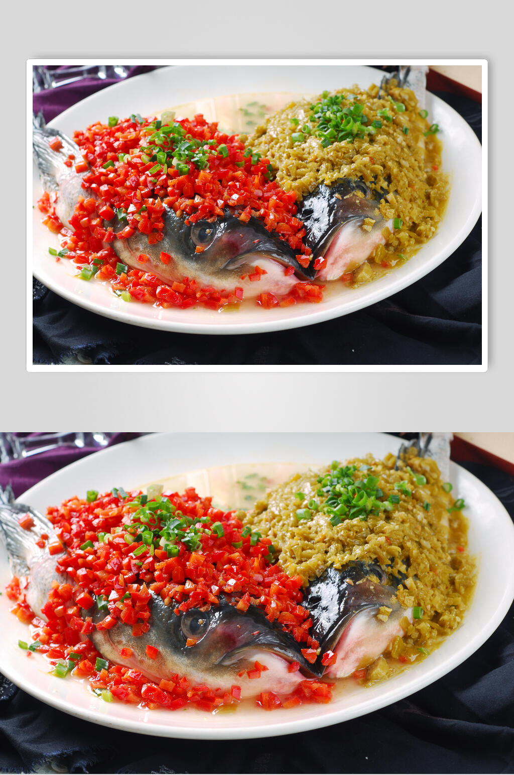 黑龙滩深水大鱼头餐饮摄影图片素材