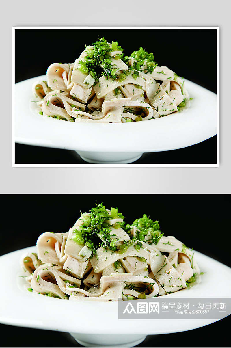 茴香豆腐食物高清图片素材