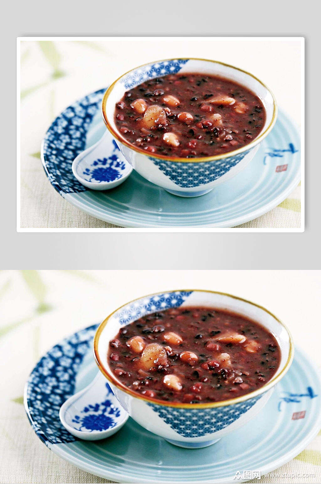 新鲜美味腊八粥食品摄影图片素材