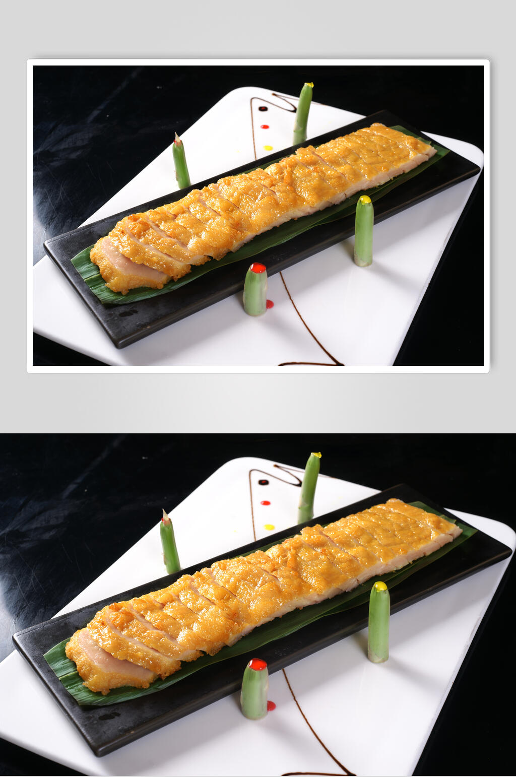 葡国猪颈肉餐饮高清图片素材