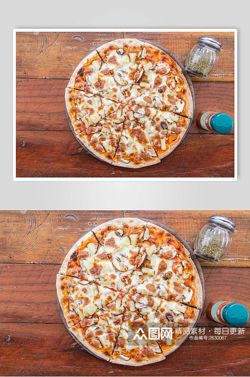健康美味美食披萨食物摄影图片素材