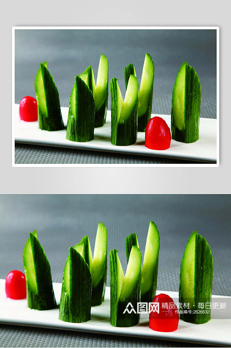 有机青瓜餐饮食物图片素材