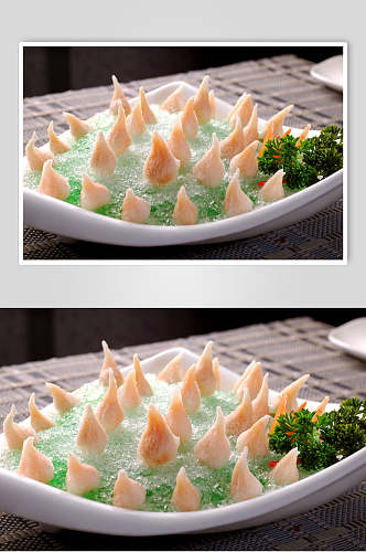 精选小海鲜珍珠蟹籽餐饮摄影图片
