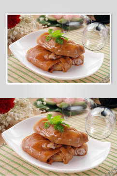 猪手卤菜冷拼餐饮食物图片