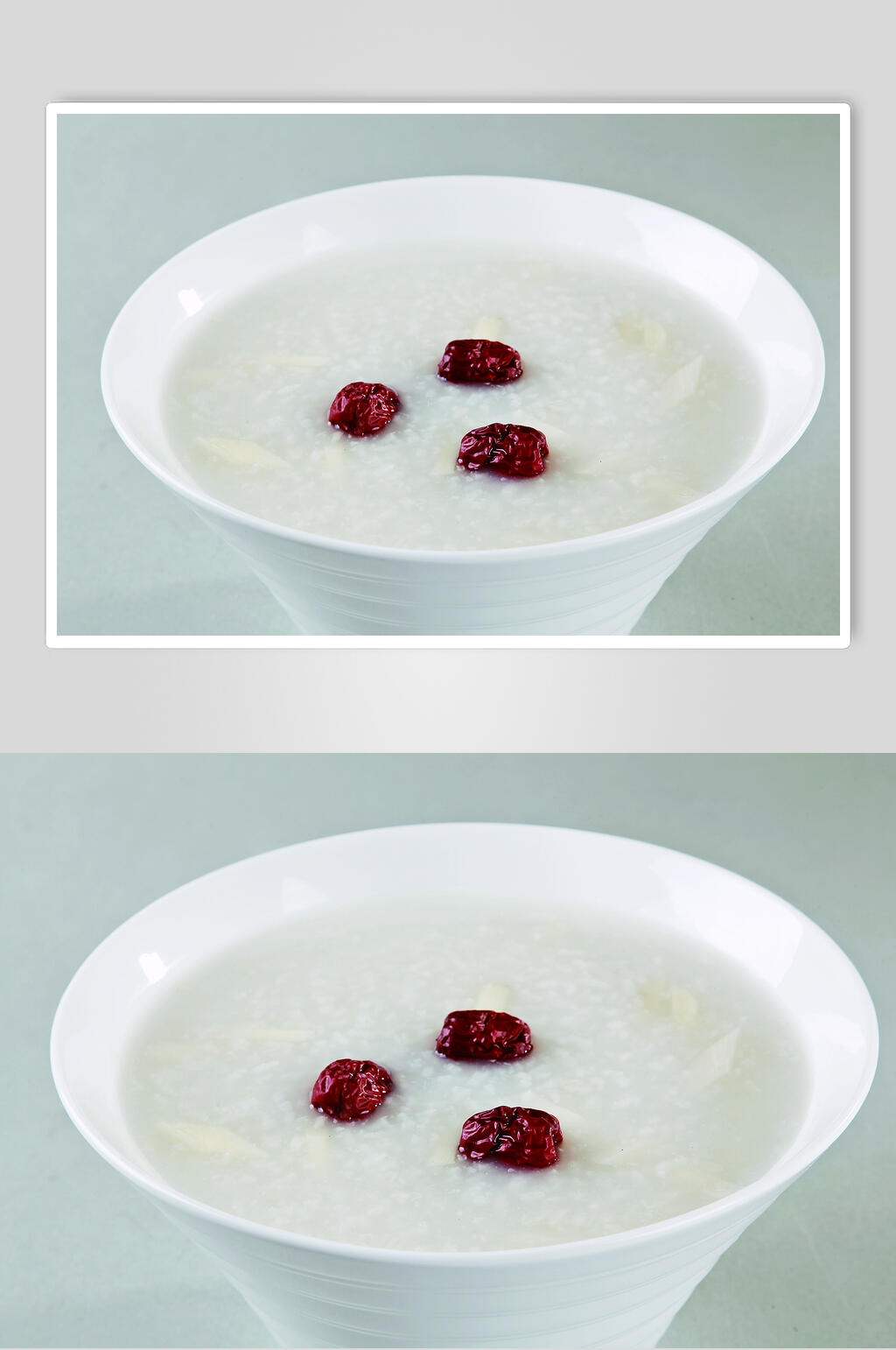 养生山药粥食品摄影图片素材