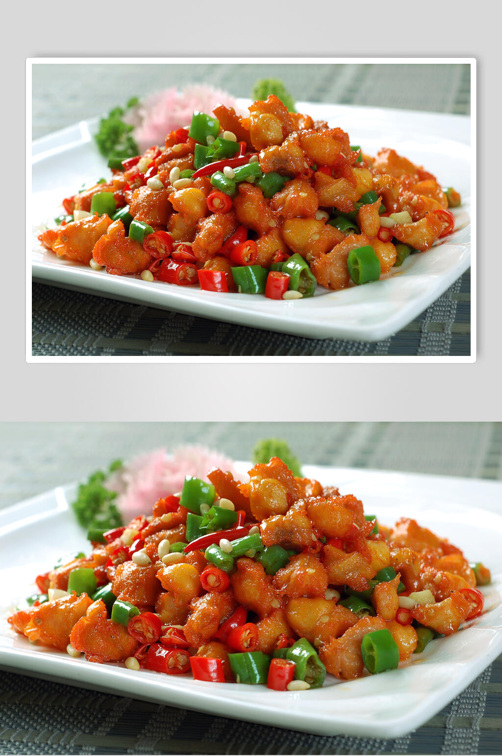 双椒掌中宝食物摄影图片素材