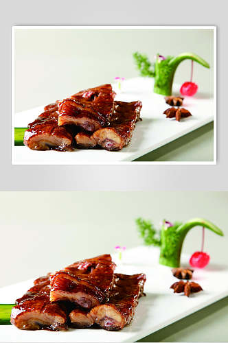 杭州酱板鸭食物摄影图片