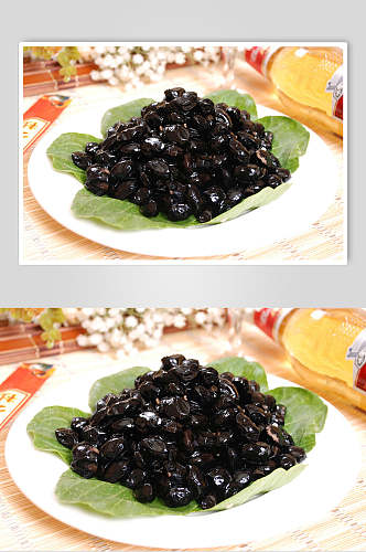日本黑豆食物图片