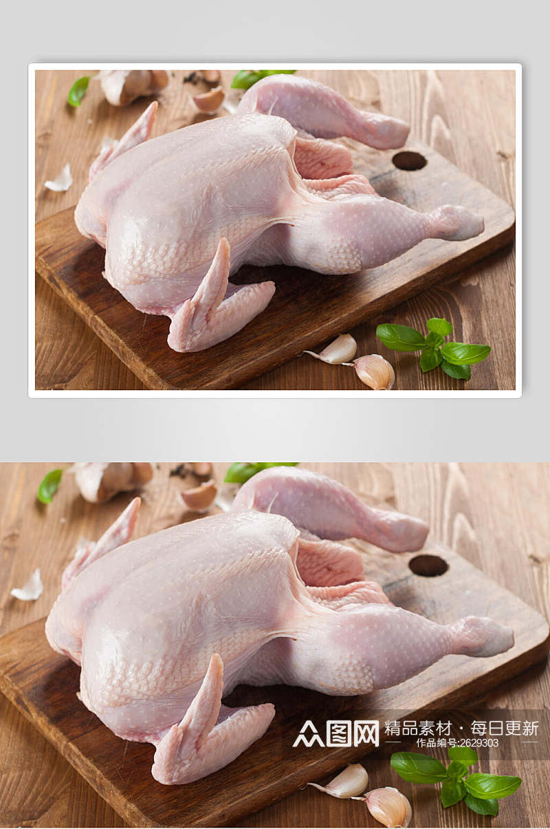 招牌食物鸡肉鸡腿摄影图素材