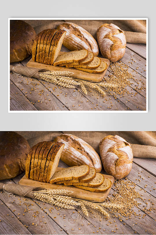 经典烤面包餐饮食品图片