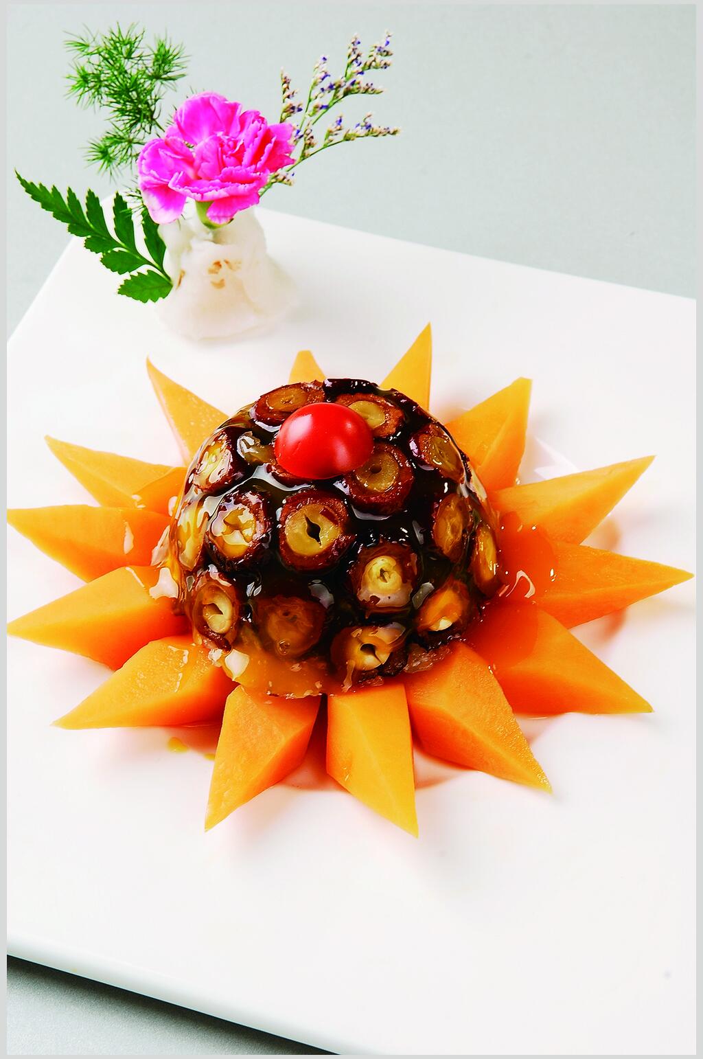 梨花龙眼食物摄影图片素材