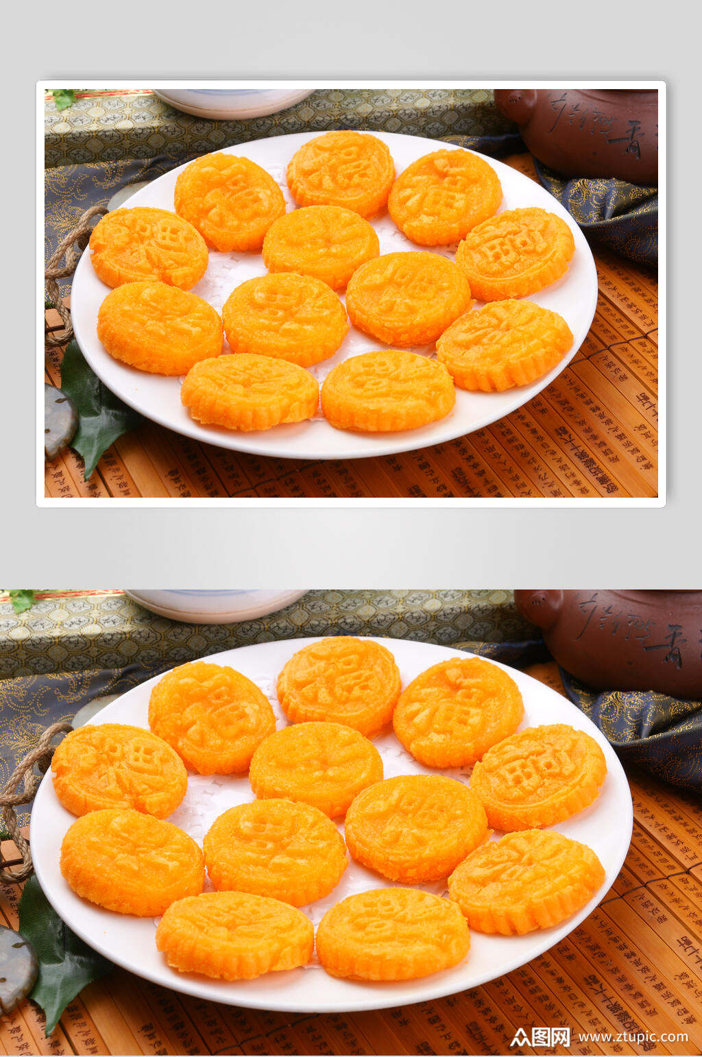 飘香美味南瓜饼图片素材