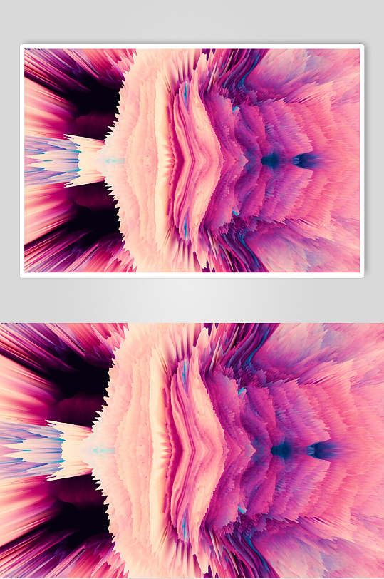 粉色放射性几何形状背景贴图高清图片