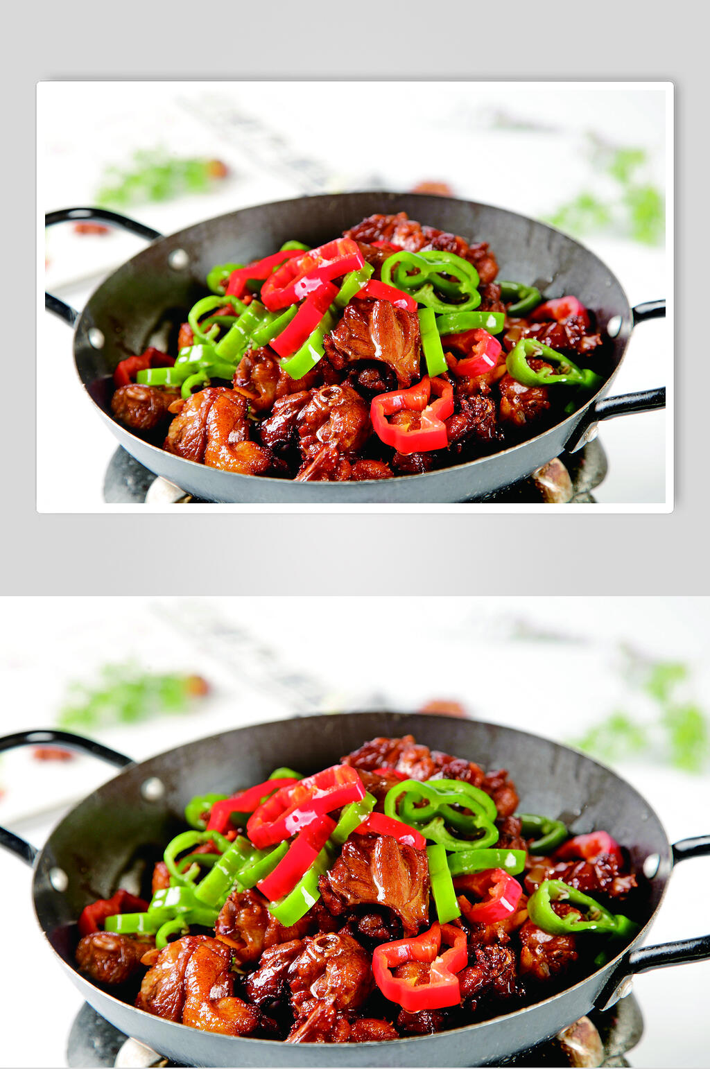 干锅小笋鸡食物摄影图片素材