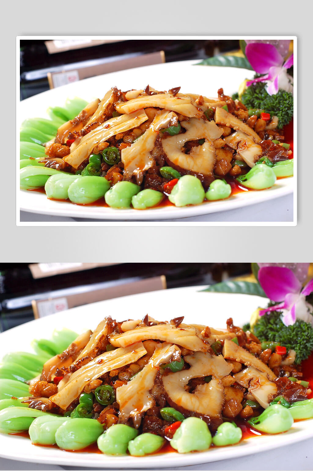 家常梅花参食物摄影图片素材