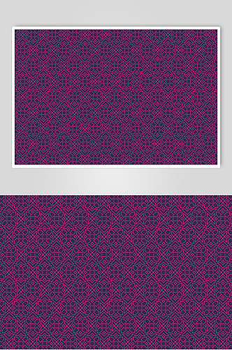 简洁紫色复古风布料纹样图片