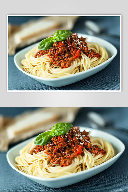 飘香拌面食物西餐美食摄影图