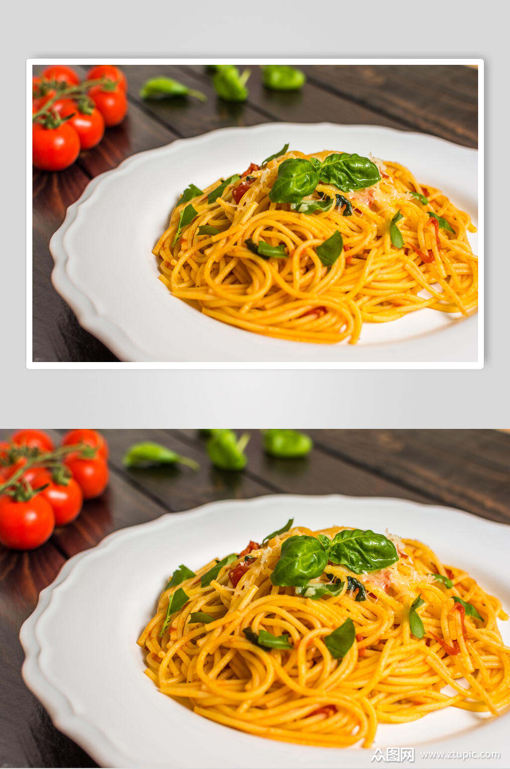 意面餐饮西餐美食摄影图素材