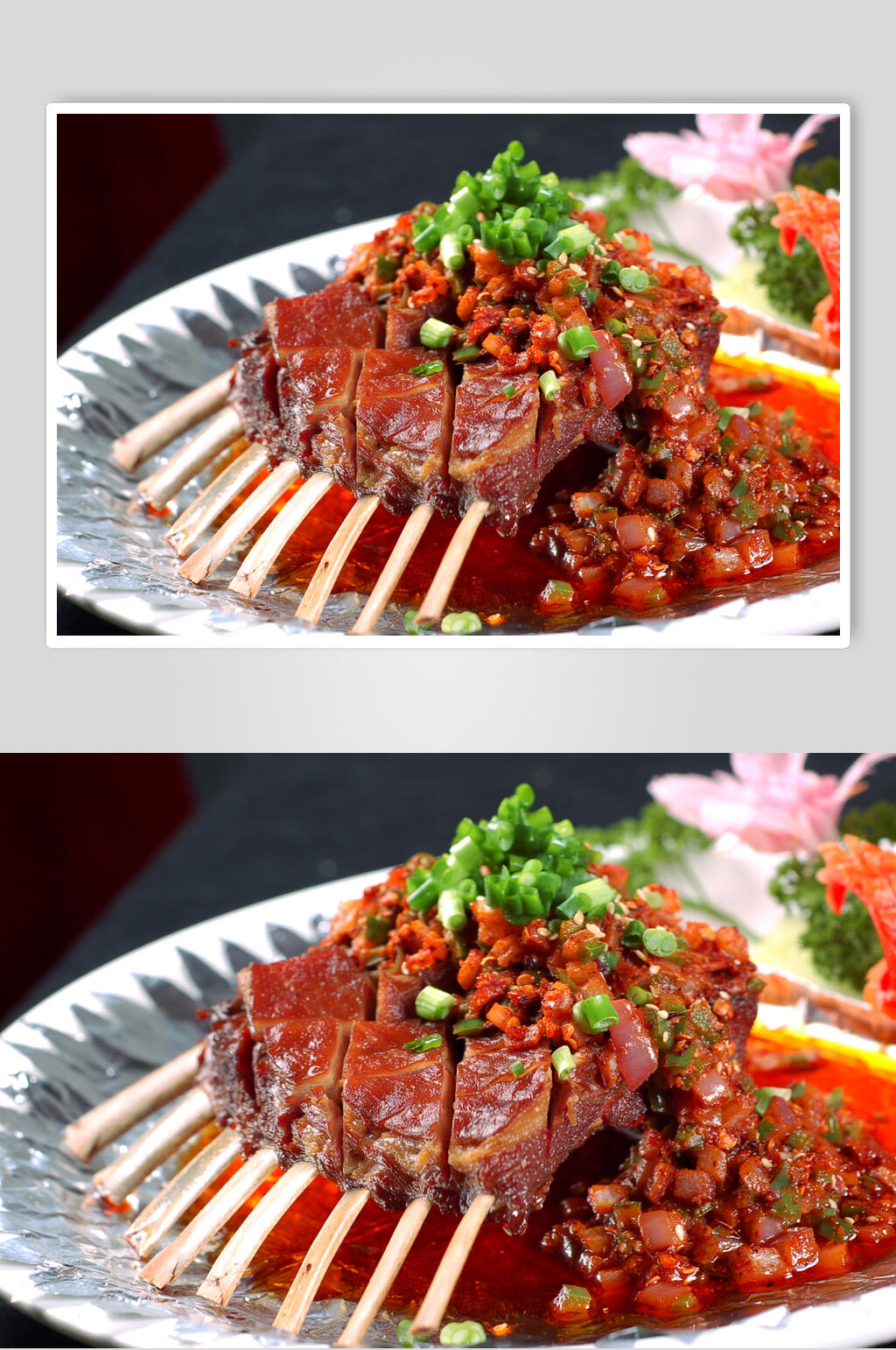 富贵羊排食品高清图片素材